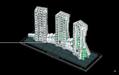 LEGO 21021 instructions page 71 – build guide