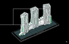 LEGO 21021 instructions page 75 – build guide