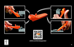 LEGO 21022 instructions page 11 – build guide