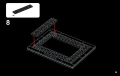 LEGO 21022 instructions page 19 – build guide