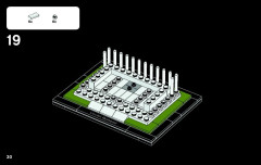 LEGO 21022 instructions page 30 – build guide