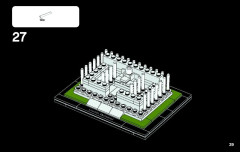 LEGO 21022 instructions page 39 – build guide