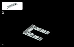 LEGO 21022 instructions page 44 – build guide