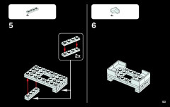 LEGO 21022 instructions page 53 – build guide