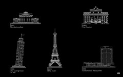 LEGO 21022 instructions page 65 – build guide