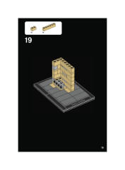 LEGO 21023 instructions page 19 – build guide