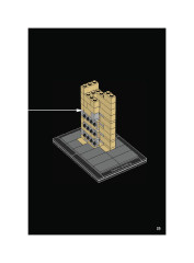 LEGO 21023 instructions page 25 – build guide