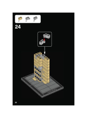 LEGO 21023 instructions page 26 – build guide