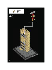 LEGO 21023 instructions page 32 – build guide