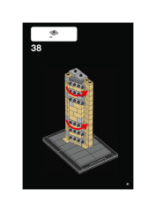 LEGO 21023 instructions page 41 – build guide