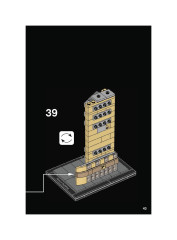 LEGO 21023 instructions page 43 – build guide