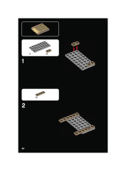 LEGO 21023 instructions page 44 – build guide