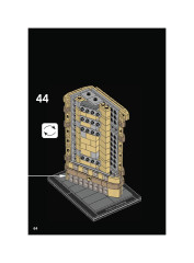 LEGO 21023 instructions page 64 – build guide