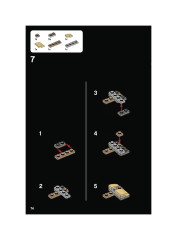 LEGO 21023 instructions page 74 – build guide