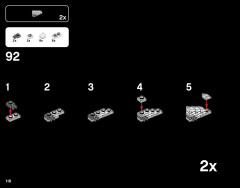LEGO 21024 instructions page 118 – build guide