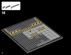 LEGO 21024 instructions page 42 – build guide