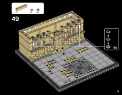 LEGO 21024 instructions page 73 – build guide