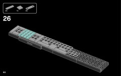 LEGO 21026 instructions page 44 – build guide
