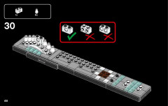 LEGO 21026 instructions page 48 – build guide