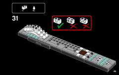 LEGO 21026 instructions page 49 – build guide