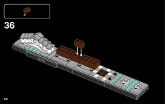 LEGO 21026 instructions page 54 – build guide