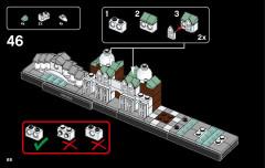 LEGO 21026 instructions page 68 – build guide