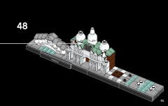 LEGO 21026 instructions page 73 – build guide