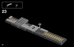 LEGO 21027 instructions page 42 – build guide
