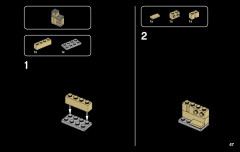 LEGO 21027 instructions page 47 – build guide