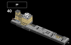 LEGO 21027 instructions page 63 – build guide