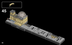 LEGO 21027 instructions page 68 – build guide