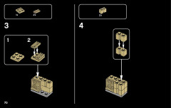 LEGO 21027 instructions page 70 – build guide