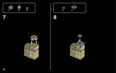 LEGO 21027 instructions page 72 – build guide