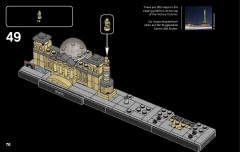 LEGO 21027 instructions page 76 – build guide