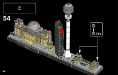 LEGO 21027 instructions page 96 – build guide