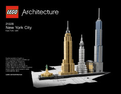 LEGO 21028 instructions page 1 – build guide