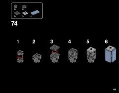 LEGO 21028 instructions page 105 – build guide