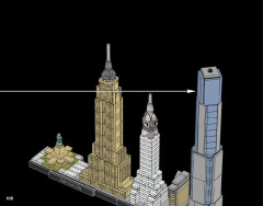 LEGO 21028 instructions page 106 – build guide