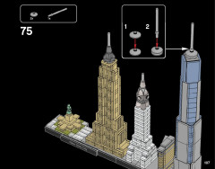 LEGO 21028 instructions page 107 – build guide