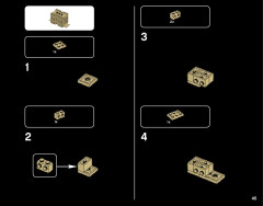 LEGO 21028 instructions page 45 – build guide