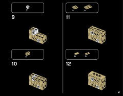 LEGO 21028 instructions page 47 – build guide