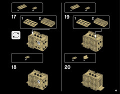 LEGO 21028 instructions page 49 – build guide