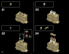 LEGO 21028 instructions page 50 – build guide