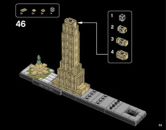 LEGO 21028 instructions page 63 – build guide