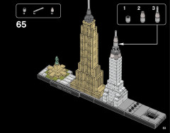 LEGO 21028 instructions page 83 – build guide