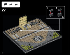 LEGO 21029 instructions page 40 – build guide