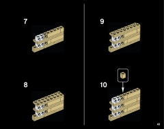 LEGO 21029 instructions page 43 – build guide