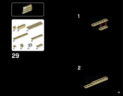 LEGO 21029 instructions page 45 – build guide