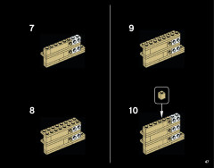 LEGO 21029 instructions page 47 – build guide