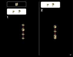 LEGO 21029 instructions page 67 – build guide